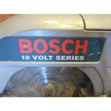 Bosch 18V 6-1/2&#034; Cordless Circular Saw WORKS