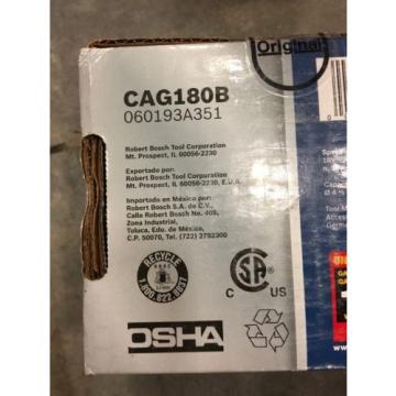 NEW Bosch 18V Cordless 4 1/2&#034; Cutoff Angle Grinder Bare Tool! CAG180B