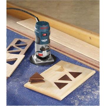Bosch PR20EVSK Wood Router Corded Electric Fixed-Base 5.6 Amp 1-Horsepower