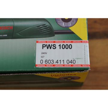 Bosch PWS1000 100mm 4 inch 670 Watt Angle Grinder w/ 3 Bonus Discs
