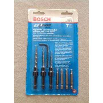 Bosch Clic Change 7 Pc Countersink Set - Part CC2460