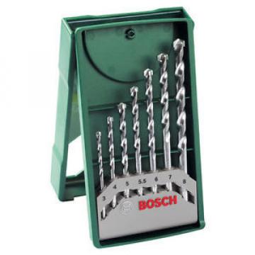 Bosch Mini X-Line Masonry Drill Bits Set 7pc
