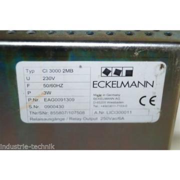 LINDE ECKELMANN CI 3000 2MB unidad de refrigeración Comando CI30002MB