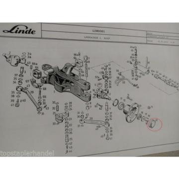 Enjoliveur Linde No. 3414540300 Type R,E,H BR113,115,322,324,325,330,351