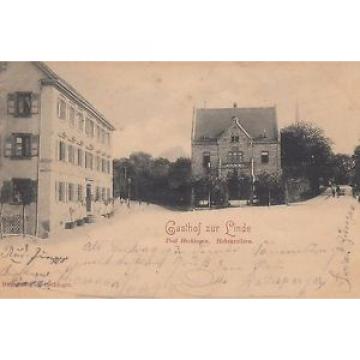 Hechingen / Hohenzollern, Gasthof &#034;Zur Linde&#034;, 1899