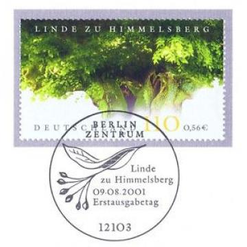 BRD 2001: Himmelsberg-Linde Nr 2208 mit Berliner Ersttags-Sonderstempel! 1A 1606