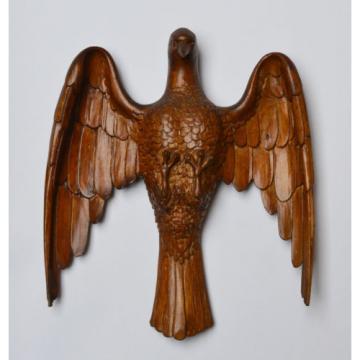 Holz Skulptur handgeschnitzt Taube Heiliger Geist Linde 19. Jh. 28 x 25 cm