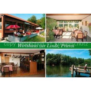 72676121 Prieros Wirtshaus zur Linde Gemeindepark Badesee Steg Heidesee