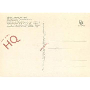 Postcard--Egloffstein, Gasthof-Pension &#039;Zur Linde&#039;