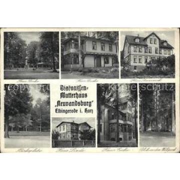 42601970 Elbingerode Harz Birkenplatz Haus Linde Haus Eiche Waldpark Elbingerode