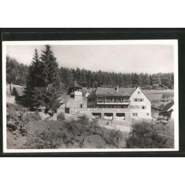 tolle AK Berneck, Hotel zur Linde 1931
