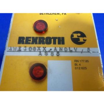 REXROTH 4WE10GXX/ANDLV/5ASS5 110/120 VOLTS 50/60 HERTZ HYDRAULIC VALVE