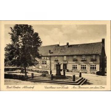 Ak Bad Sooden Allendorf in Hessen, Gasthaus zur Linde, Am Brunnen... - 1605536