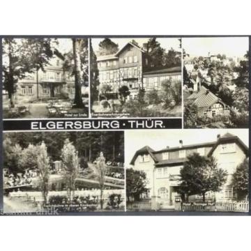 Elgersburg,Thür.,Hotel zur Linde,Thüringer Hof,Eisenbahnheim,Freilichtbühne,Ak