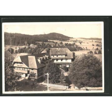 schöne AK Hinterzarten, Blick auf das Hotel Linde 1943