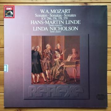 Hans Martin-Linde - Mozart: Violin Sonatas ( Flute ) - EMI digital LP, 27 0548