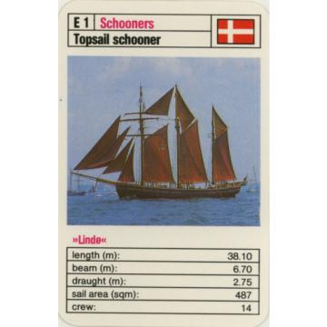Single Swap Game Card: Linde. Sailing Ship.