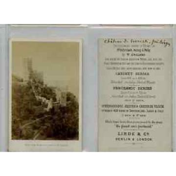 Linde, London CDV vintage albumen carte de visite, Tirage albuminé  6,5x10,5