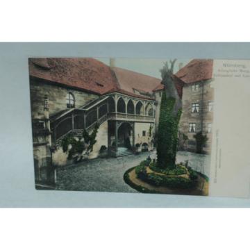 Nurnberg Konigliche Burg,Schlosshof mit Linde. Post Card