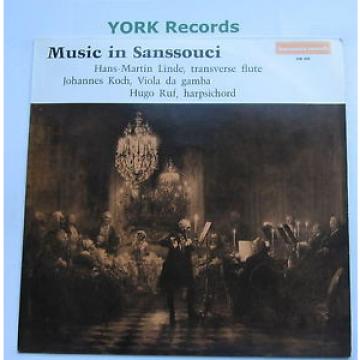 HM 608 - MUISC IN SANSSOUCI - Linde / Koch / Ruf - Excellent Condition LP Record