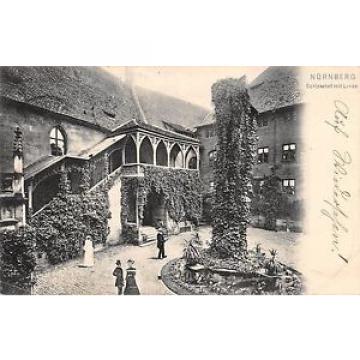 Nürnberg - Schlosshof mit Linde gl1906 166.506