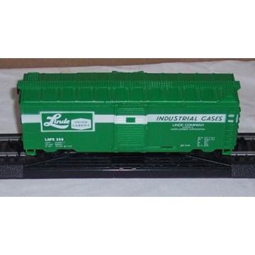 HO Scale Life Like Linde Company Industrial Cases LAPX 358 box car