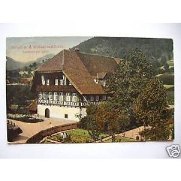 AK Gutach a. d. Schwarzwaldbahn Gasthaus zur Linde
