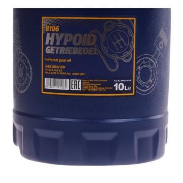 MANNOL 80W-90 Hypoid Getriebeöl 10 Liter Universal Synthetic Getriebe Öl