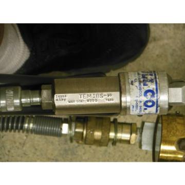 Enerpac PED 2001 2HP/1PH Electric Hydraulic Pump w/ C H Bull TEM1BS-30 Crimper