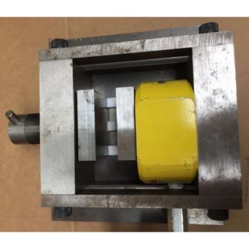 Enerpac RSM300 30 Ton 1/2 inch stroke Hydraulic Cylinder mounted in press