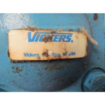 VICKERS VANE PUMP V20 1P13P 11B 11L NOS 11 spline shaft