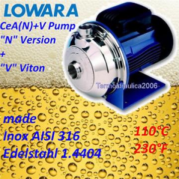 Lowara CEA AISI316+V Centrifugal Pump CEA210/2N/D+V 0,75KW 1,1HP 3x400V 50HZ Z1