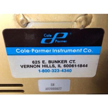 Cole Parmer MasterFlex Console Drive