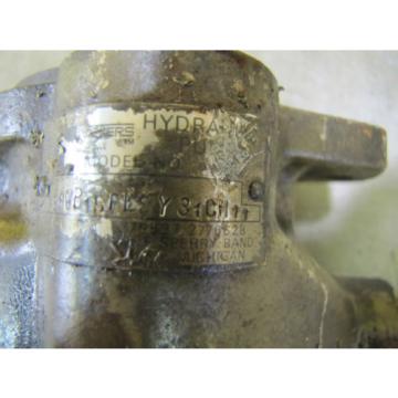 REBUILT VICKERS F3PVP15FLSY31CM11 HYDRAULIC PUMP 7/8#034; SHAFT DIA 1-1/4#034;NPT IN/OUT