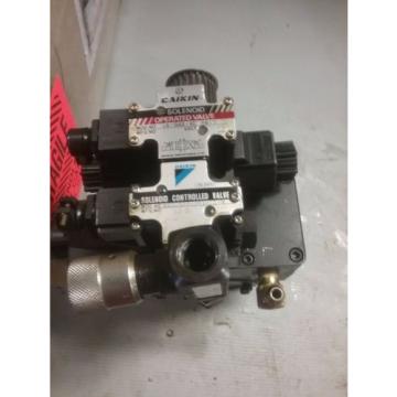 Daikin Hydraulic Valve_EDM_145A-2V0-3-20-L-176_145A2V0320L176_w/2 Solenoid Valve