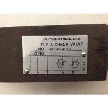 Daikin MT-02W-50 Throttle and Check Valve