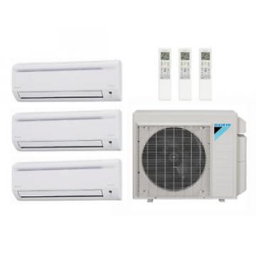 27,000 Btu 177 Seer Daikin Ductless Mini Split Heat Pump System - 9K-9K-9K