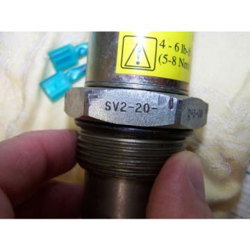 Origin OLD STOCK VICKERS NC SV2-20-C-0-12DS 12V-DC HYDRAULIC SOLENOID VALVE SF20