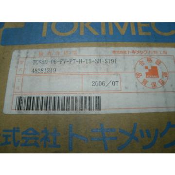 TOKIMEC VICKERS HYDRAULIC RELIEF VALVE TCG50-06-FV-P7-H-15-SH-S191 48281319