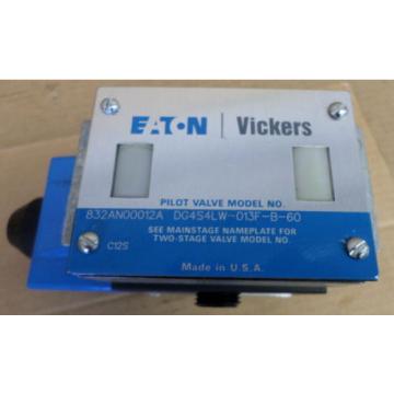 Eaton/Vickers DG4S4LW-013F-B-60 Single Solenoid Directional Hydraulic Valve