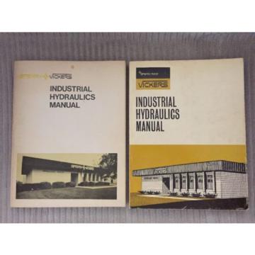 Industrial Hydraulics Manual Sperry Rand Vickers 935100-A 1970 First Edition