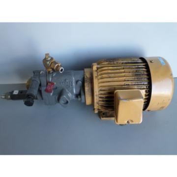 TOKYO HYDRAULIC MOTOR amp; VICKERS PUMP TDM-0614 PVB6 PVB6-RSY-20-CM-11-JA-S7 John