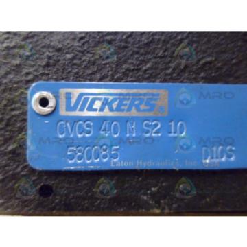 VICKERS CVCS-40-N-S2-10 HYDRAULIC VALVE CARTRIDGE Origin NO BOX