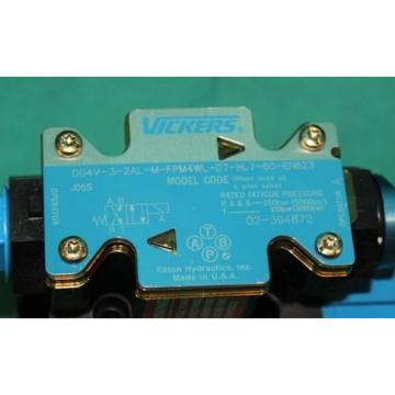 Vickers DG4V-3-2AL-M-FPM4WL-D7-HL7-60-EN623 Hydraulic Valve Origin