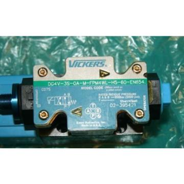 Vickers DG4V-3S-OA-M-FPM4WL-H5-60-EN654 0A Hydraulic Solenoid Valve Origin