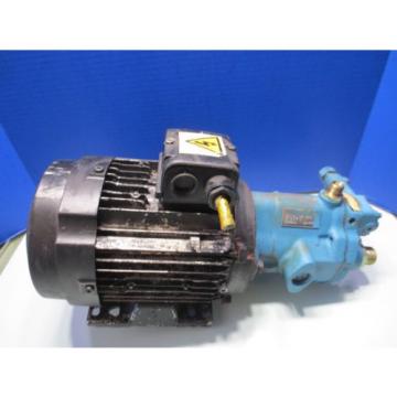 LEROY SOMER HYDRAULIC MOTOR LS90L IP55IK08 CLF VICKERS PUMP  A2R SE1S 10CM7 11