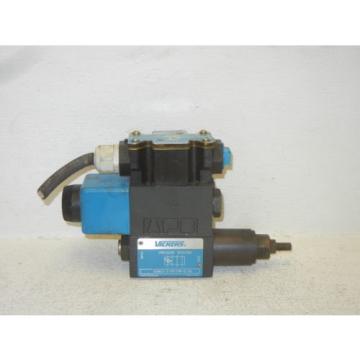 VICKERS DG4V-3S-2A-M-FW-B5-60 USED SOLENOID VALVE WITH DGMX2-3-PP-FW-S-40