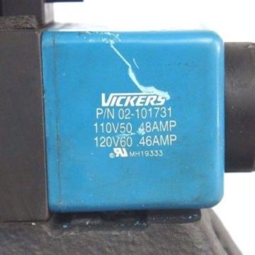 VICKERS DG5S-8-6CETM-FW-B5-30 CONTROL VALVE W/ DG4V-3S-6C-M-FW-B5-60 PILOT VALVE