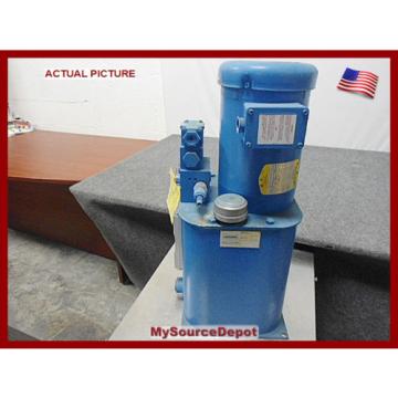 HYDRAULIC PUMP MOTOR UNIT,3 PHASE,2HP,3 GALLON TANK,BALDOR MOTOR,Origin UNIT