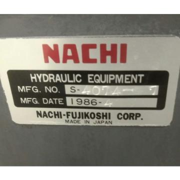 NACHI HYDRAULIC UNIT